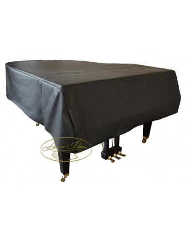 Color : Black, Size : 150cm couverture européenne classique de piano de velours dor Couverture de piano à queue bordée de tissu protecteur de poussière 