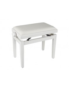 Piano bench WHITE