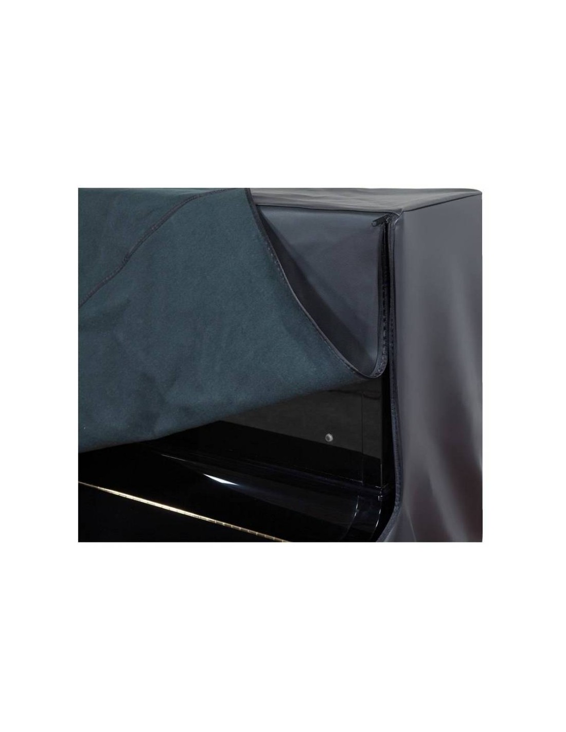 Size:152x34x115cm,Color:Rouge Housse De Piano Droit Pleuche Housse Décorée Anti-poussière pour Piano Complet （Modèle 118-133） 